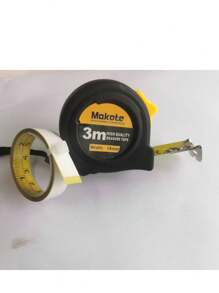 [Thick & Durable + High Precision] 3 Meters, 5m Tape Measure & 1m, 2m Steel Adhesive Measuring Tape, Dual Inch/Metric Scale, Woodworking, Electrician Tools, Rubber Anti-Drop Shell + Strong Adhesive, Workbench, Saw Table, Drawing Table Portable Measuring Kit