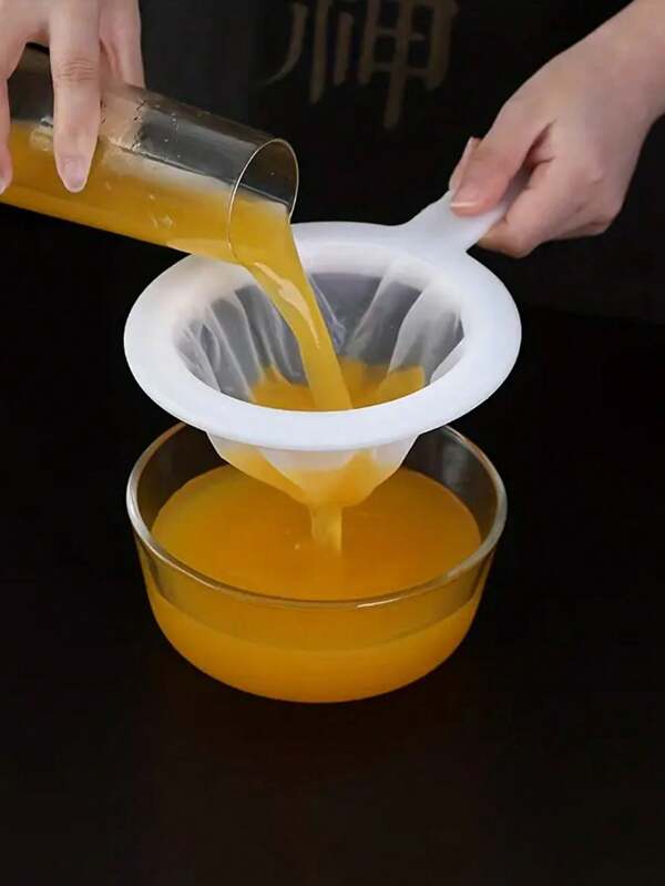 1/2/4pcs Reusable Mesh Filters For Soy Milk, Coffee, Yogurt - Durable Juice Strainer, Enhanced Filtration Design To Improve Filtering Effect