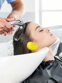 可重复使用柔软发型耳套美容工具沙龙染发防水耐热耳套硅胶耳套耳套实用沙龙美发淋浴防水保护器、美发工具、美发产品和理发沙龙美容旅行必备配件（颜色随机）、返校、旅行度假必备品、女士发饰