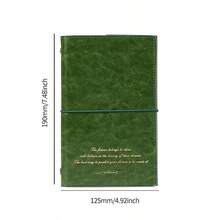 1pc Triple Folding Business A6 Notebook - Multicolor - View 2