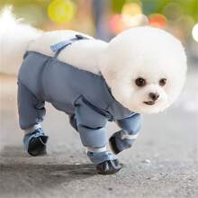Simple Versatile Full Body Pet Dog Pants, Cover Belly And Legs, Dust-Proof For Outings, Suitable For Teddy, Poodle Breeds