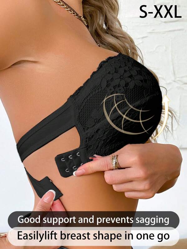Women's Soft & Comfortable Wireless Mesh Inset Bra With Racer Back Design