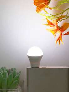 2/3/5pcs USB Powered Mini LED Small Bulb Shaped Night Light, Bedside Lighting Reading Night Light, Portable Outdoor Camping Activity Lighting, Suitable For Study, Bedroom, Outdoor Night Lighting - White - View 6