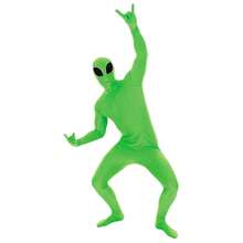 Morph Costumes Green Alien Morph Suit Costume - Fun Fancy Dress For Halloween, Parties & Cosplay - Out-Of-This-World Adventure Awaits - Green - View 3