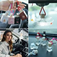 1 件 8ml 汽车悬挂式空气清新剂，节日必备，送给女性的可爱礼物，汽车香氛，可爱的汽车空气扩散器，持久留香的汽车空气清新剂，女士汽车清新剂，香味持久，适合日常旅行，汽车除臭和增强香味，可作为母亲节和情人节的礼物 - 彩色 - 查看 9