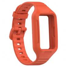 1pc Silicone Case+Strap Compatible With Hua Wei Band 9 8 7 6,Strap And Case Rubber Band Replacement Wristband For SmartWatch Compatible With Hua Wei 9 8 7 6 / Honor Band 6 7 And Other Scenes Accessories Men Women