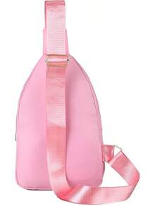 Small Sling Backpack For Women, Chest Bag Daypack Crossbody For Travel Sport Running Hiking Black - 粉色 - 查看 7