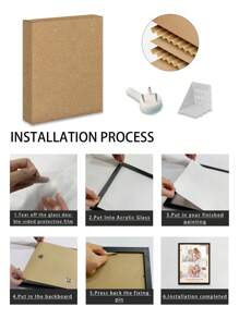 1 Pc, Optional Frame, Customizable High-Quality Printing And Painting, Customizable Photos, Wall Art Posters, Home Decoration, Mother's Day Gift, A Unique Gift For/Family/Boyfriend/Girlfriend/Husband/Wife, Very Suitable For Birthdays, Anniversaries, Weddings