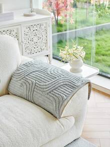 1 szt. Pokrowiec na sofę w stylu boho, jednokolorowy, puszysty – pikowany, antypoślizgowy, odpowiedni na każdą porę roku, łatwy w pielęgnacji, nadający się do prania w pralce, przyjazny dla zwierząt, miękki i wygodny – idealny do salonu, sypialni, biura, wystroju domu, ochrona sofy dla kombinacji od jedno- do trzyosobowej.