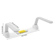 SENDERPICK Toilet Rails Load 120kg Foldable Angle 60° Toilet Armrest Rack