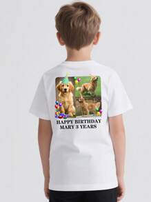 Custom Personalized T-Shirt, Girls Sport T-Shirt, Breathable, A Gift, - Add Images To Design Your Own Personalized Printed T-Shirt - White - View 3