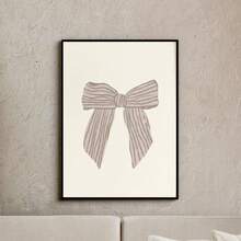 1 pieza Arte de pared vintage, póster con diseño de caballo de tema vaquero, póster vintage western de vaquera, decoración moderna para baño, dormitorio, sala de estar, habitación, hogar, estilo sin marco - Multicolor - Ver 5