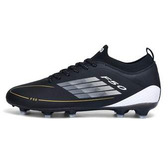 New Youth Soccer Shoes Recommended For School Students, Matches & Training, Low-Top Long Studs Anti-Slip Traction, Adult Models, AG Long Studs FG Soft Sole For Artificial Grass Real Grass Pitch Matches & Training, Lace-Up Men's Soccer Shoes, High-Top Professional Football Boots