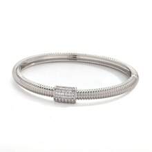 Luxurious Sparkling Zirconia Artificial Inlaid Women's Bracelet With Full Copper Plating And 14k Gold, Exquisite And Sparkling Daily Wear Accessories, Making You Stand Out Anywhere