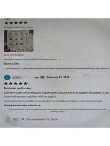 1pc Kitchen Conversion Magnets, Convenient For Cooking And Baking With Accurate Metric Conversion Cheat Sheet, Professional Chef And Home Cook Cooking Temperature Guide - Multicolor - View 11