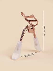 11件套:1个白色手柄玫瑰金睫毛夹 + 10个替换垫,适用于沙龙和家庭使用的美容工具,睫毛夹和替换垫,化妆品,价格实惠,房间装饰,梳妆台,旅行,卧室,化妆配件,睫毛夹,价格实惠,圣诞礼物,化妆品,化妆工具,便宜货,礼物,女士礼物,圣诞礼物 - 白色 - 查看 6