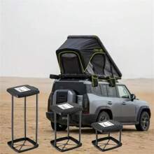 Faltbarer Kunststoff Mülleimer | Einstellbare Höhe tragbarer Müllbeutelhalter | Rechteckiger nicht-elektrischer Außen- und Küchen-Mülleimer | Multifunktionaler erweiterbarer Müllbeutelständer | Geeignet für Autos, Wohnmobile, Küchen, Outdoor-Camping, Picknicks, Partys und ein ideales Geschenk für verschiedene Anlässe