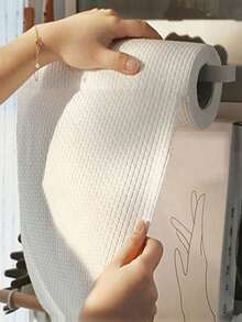 200/100/50pcs Reusable Kitchen Cleaning Cloths - Durable, Non-Stick, Easy To Clean, Meets All Household Needs, Tear-Resistant, Wet & Dry Use, Non-Woven Absorbent Oil-Removing Cloths, Suitable For Home Cleaning, Dishwashing, Cleaning Supplies, Back To School, Random Style/Color/Pattern - Multicolor - View 5