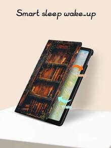 Ayotu 1 件复古学习保护套，兼容 iPad 10.2 英寸 2021/2020 iPad 第 9/8 代/iPad (A16) 11 英寸第 11 代 2025，兼容三星 Galaxy Tab A8 10.5 英寸 2022 保护套，支持自动睡眠/唤醒盖 - 彩色 - 查看 8