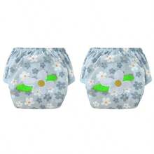 3 件套可爱儿童可重复使用训练内裤，男孩和女孩如厕训练裤，防水透气 - 彩色 - 查看 43