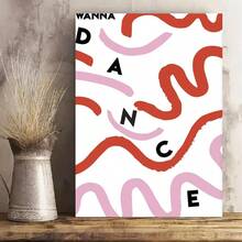 Framed I Wanna Dance With Somebody Whitney Poster Houston// Music Lyric Print - Framed - View 1
