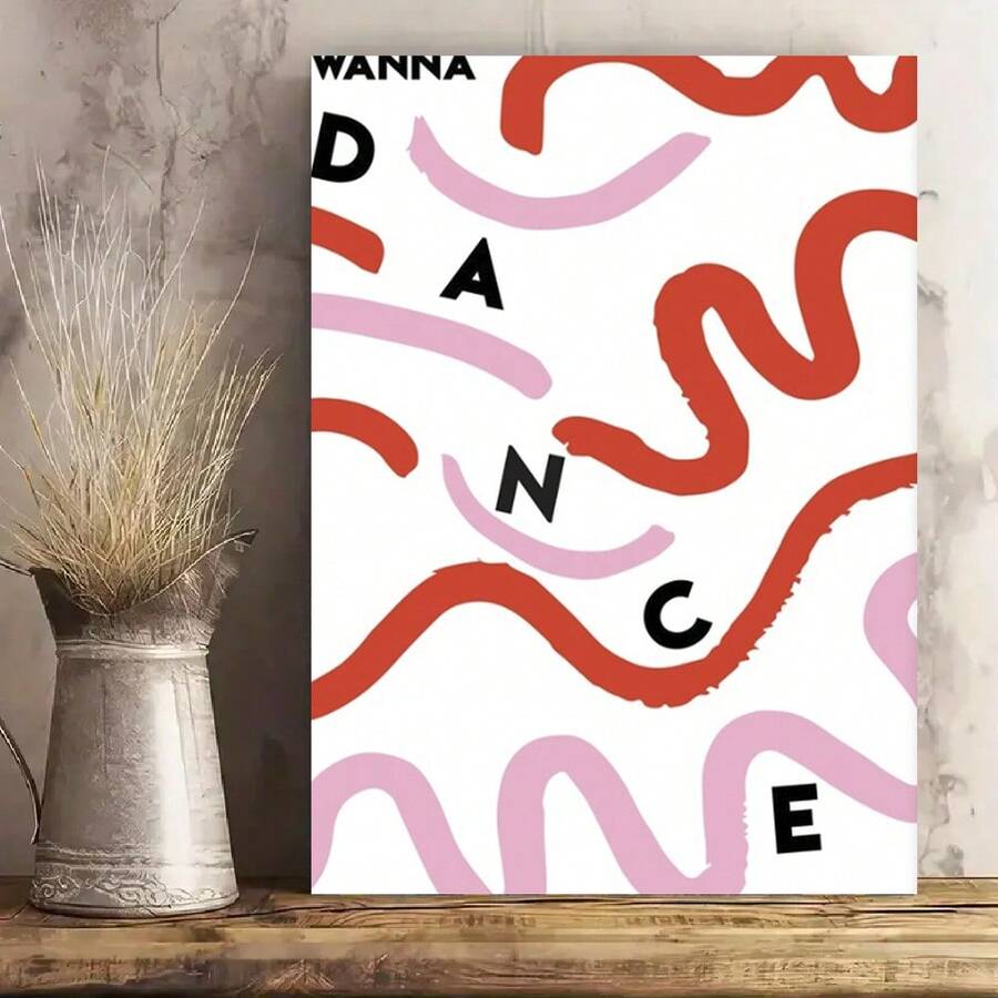 Framed I Wanna Dance With Somebody Whitney Poster Houston// Music Lyric Print - Framed - View 1
