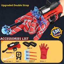 2025 New Spider Web Blaster Gift Set - Spider Gloves - Unique Cool Toy - Prank Toy - Stress Relief Toy - Birthday Gift - Easter Gift - Perfect Gift - Toy