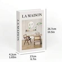1pc/3pcs Folding Faux Book Decor, Decorative Light Luxury Books, Office Decor Book Shooting Prop - Multicolor - View 16