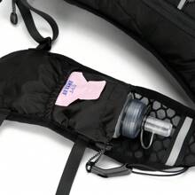 Colete de corrida, mochila de hidratação Camel com bexiga de hidratação de 2L, mochila de água leve, mochila de corrida respirável, colete de hidratação ajustável para corrida de trilha, maratona, corrida, ciclismo