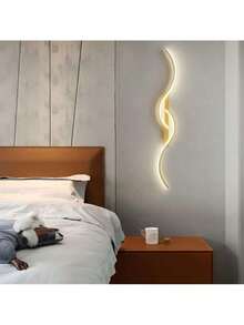 Minimalist Creative Grid Wall Lamp, Bedroom Bedside Lamp, Living Room Background Wall Light, Modern Luxury Staircase Corridor Light - Multicolor - View 20