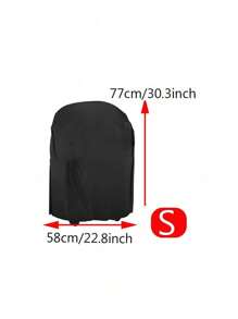 Outdoor Grill Dust Cover, BBQ Smoker Cover, Waterproof Grill Cover, Anti-Dust Protective Cover For Outdoor Barbecue Grills