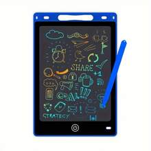Tableta de dibujo LCD de 8.5 pulgadas: gran almohadilla para escribir y hacer bocetos con colores brillantes y seguros para los ojos, ideal para notas, hogar, escuela, oficina - juguete de viaje y regalo de Navidad perfecto, tableta de dibujo digital, pizarra para grafiti, vuelta al cole