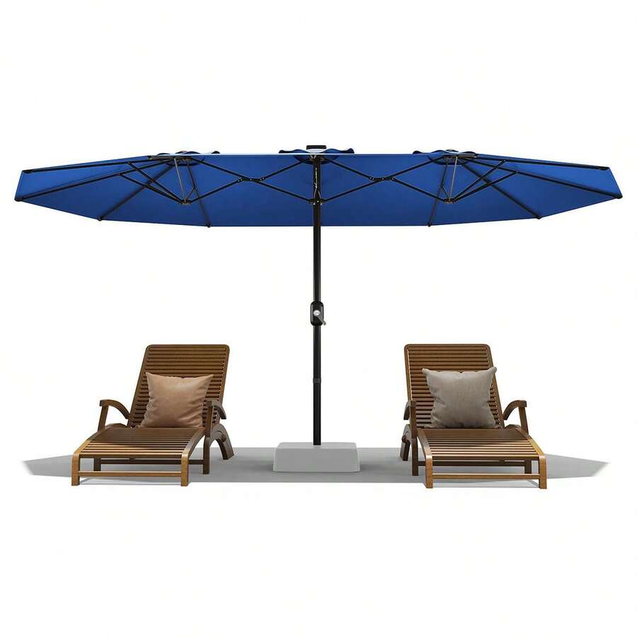 Sophia & William 13ft Large Patio Umbrella with Crank Lift