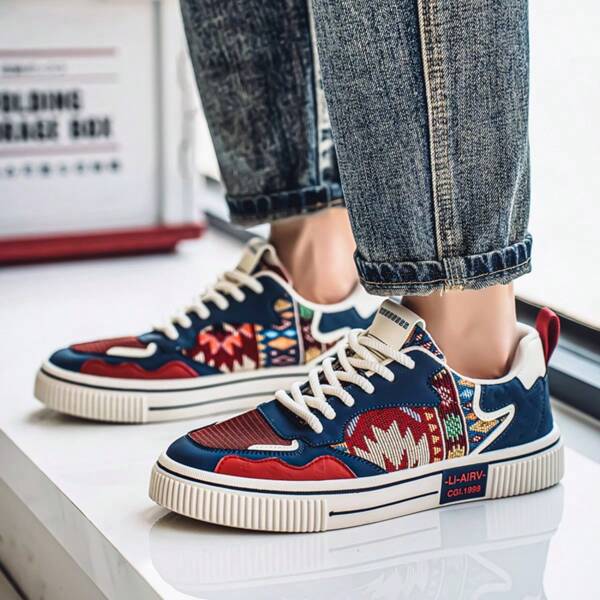 Zapatos nuevos de primavera/verano para hombres jóvenes, transpirables, versátiles zapatillas informales con plataforma