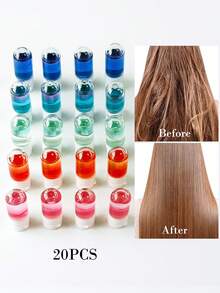 20粒胶囊旅行装护发精油持久保湿滋养干燥受损发质光泽增强旅行护发 - 彩色 - 查看 3