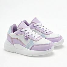Tenis Niña  Ferrioni Multicolor - Lila Púrpura - Ver 2