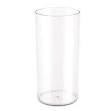 1 pièce Vase cylindrique en acrylique, vase à fleurs transparent de style contemporain pour fleurs fraîches, plantes hydroponiques, décoration de la maison ou du mariage, centre de table de restaurant - durable et incassable