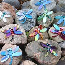 200g/7.05oz Vibrant Iridescent Glass Mosaic Tiles Assortment - Colorful DIY Craft Supplies For Art Projects, Home Decor, And Mosaic Art - Multicolor - View 8