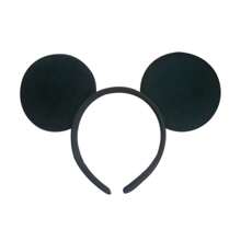 Disney 1PC Disney Minnie Mouse Ear Headband With Red Bow - Adorable Anime Theme Hair Accessory, Nylon, Hand Washable - Suitable For Theme Parks, Holiday Gifts, Party Decorations, Cosplay Headbands | Anime Themed Accessories | Polyester & Spandex, Headband