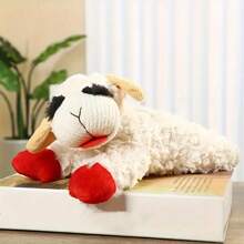 1 Pet Play Time, Cute Sheep Shaped Plush Dog Toy - Soft, Cute, Durable Chewing Toy For Medium Sized Dogs - Battery Free Interactive Play Companion, Puppy Toy - I Love This Wave Of "Cropping Head Kill"