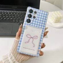 Funda de teléfono con lazo, a prueba de golpes y caídas, puede contener tarjetas, fotos, compatible con I 16 16/16Pro/ 16ProMax, 15Pro/15Promax, 14/14ProMAX, 13, 12, 11, XSMax y XR, funda protectora creativa de dibujos animados compatible para Galaxy S25, S24 Ultra, FE, Ultra S26, A36,A56, Super23, SPARK GO 2024, POP8, POK, POPA, 20K6 POPAR, 5G, 4G