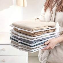 5pcs - Wardrobe Tidying Lazy Folding Clothes T-Shirts Short-Sleeved Pants Storage Classification Folding Clothes Board Clothes Storage Folding Clothes Board