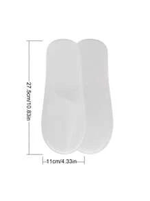 Disposable Use Hotel Slippers, Non-Slip Molded Texture, Suitable For Hotel, Hostel, Home Guest Use, Portable Back To School