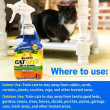 Local Warehouse -Cat MACE, Cat Repellent Spray, 1 Gallon, Keep Cats Out Of Your Lawn And Garden, Cat Repellent Outdoor To Keep Cats Away, Indoor, Safe To Use Around People, Pets, & Plants - Default - View 4