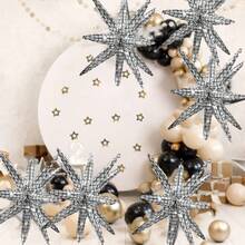 6 sztuk/zestaw 22-calowe balony foliowe z folii aluminiowej Explosion Star Disco, odpowiednie na przyjęcia urodzinowe, rocznice zaręczyn, wieczór panieński, dekoracje balu ukończenia szkoły