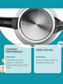 JAYSUING 35/12/6/1 buc Detartrant electric pentru fierbător cu acid citric, îndepărtează petele de ceai, curățitor de ceainic, bucătărie, baie, casă, rechizite multifuncționale de uz casnic, metal, pudră detartrantă cu aromă de lămâie fără reziduuri, dimensiune de călătorie, pentru familie și prieteni ca cadouri (modele noi și vechi trimise aleatoriu)