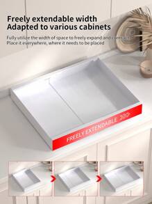 Pull - Out Kitchen Drawer Organizers - High - Capacity Storage, Effortlessly Classify Spices And Utensils, Optimize Cabinet Space