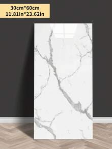 10/20/40 pezzi Pannelli da parete in imitazione di marmo, pannelli da parete in alluminio-plastica impermeabili e resistenti all'umidità, adatti per decorazione di pareti di soggiorno, cucina, ufficio e bagno