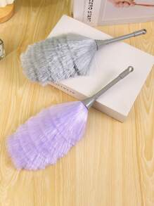 1/2pcs Chicken Feather Zen Dust Removal, Home Cleaning, Dust Sweeping Blanket, Artifact For Car Cleaning, Chicken Feather Duster