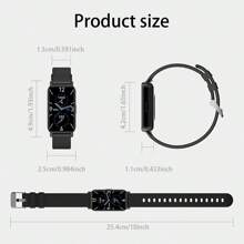LIGE LIGE New Women's Smart Bracelet 123+ Sports Mode, Weather Forecast, Photo Timing, Multiple Custom Dials, Sports Records, Fashionable Multi-Function Sports Bracelet